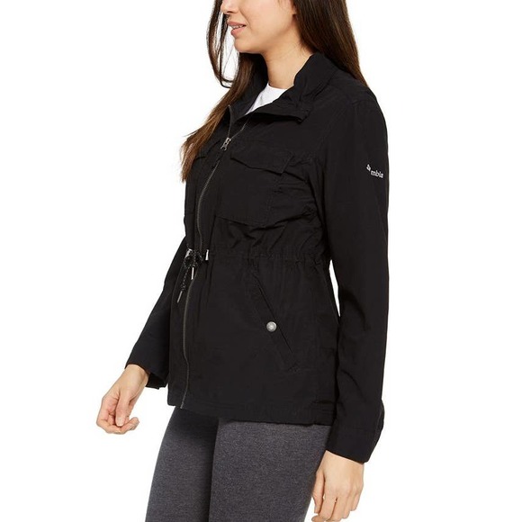 Columbia Women's Tanner Ranch Black Jacket Medium NEW $130 - Picture 3 of 4
